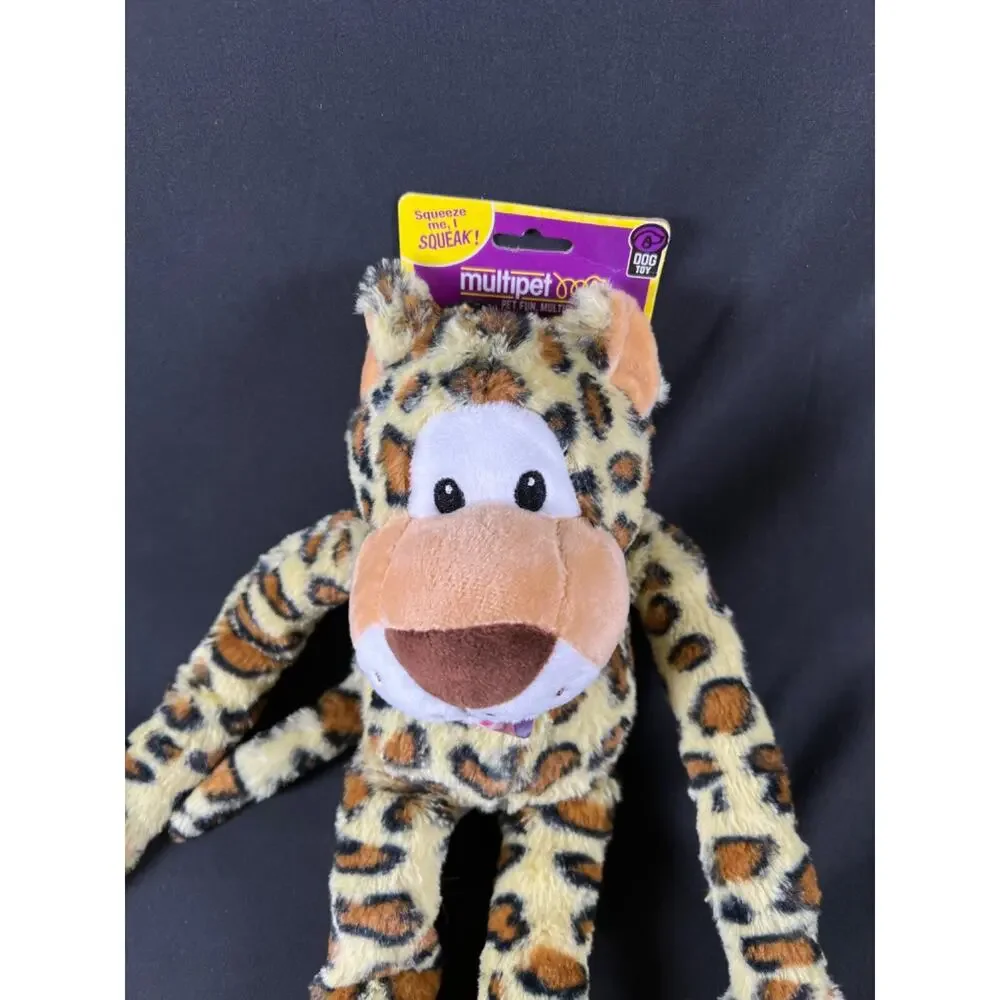 MultiPet Multicolored Swingin' Safari Plush lion tiger kid's Toy Large 16” NEW